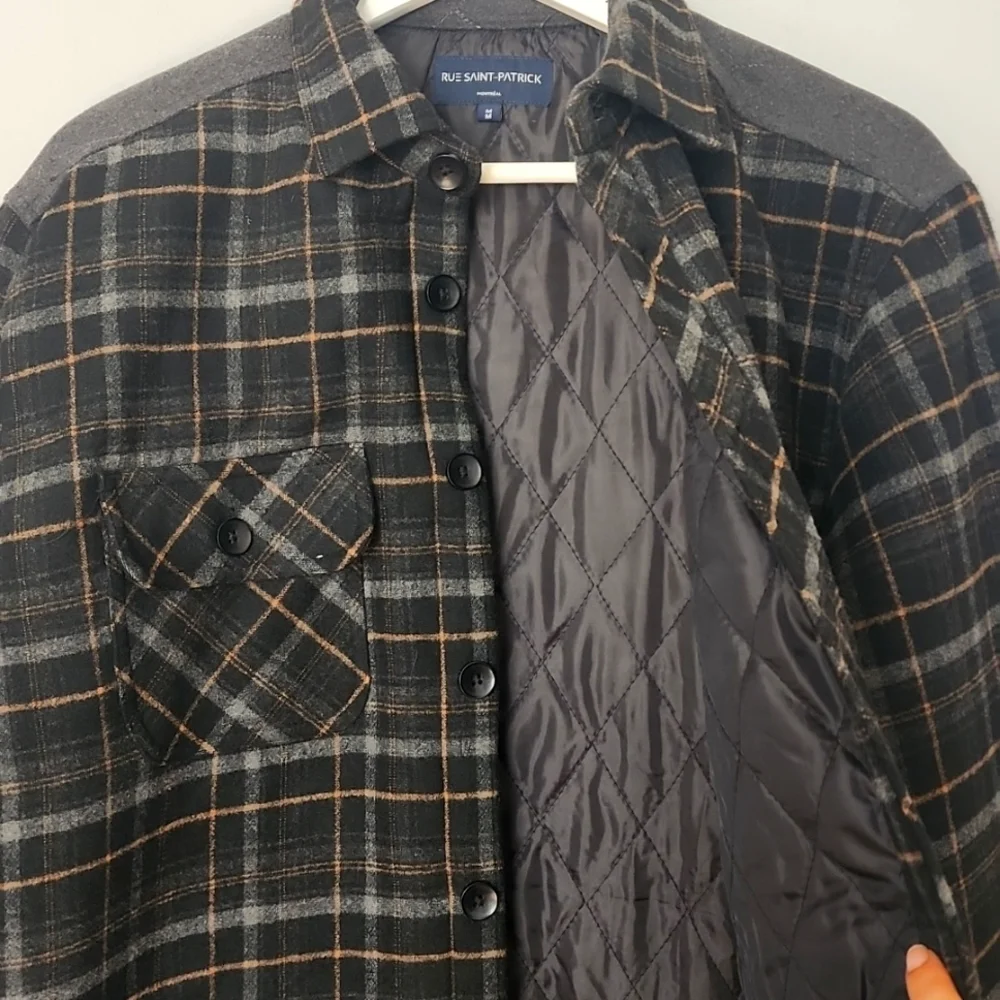 Men's jacket button down - Picture 3 of 5